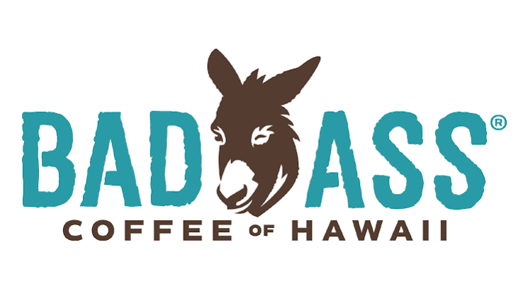 Bad Ass Coffee of Hawaii logo